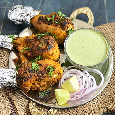 "Chicken Kalmi Kebab (4 Pcs) ( Bombay Restaurant - Dabagarden) - Click here to View more details about this Product
